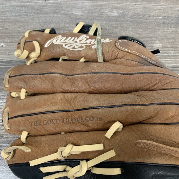 Rawlings D1275HD 12.75" RHT Leather Baseball Glove Premium Series. Fast Ship! - Picture 7 of 8